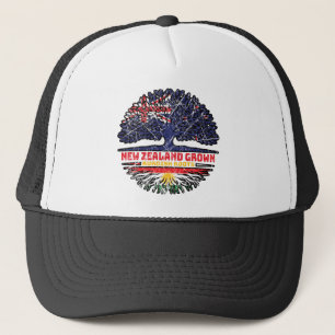 Kurdistan Kurdish New Zealander New Zealand Tree Trucker Hat