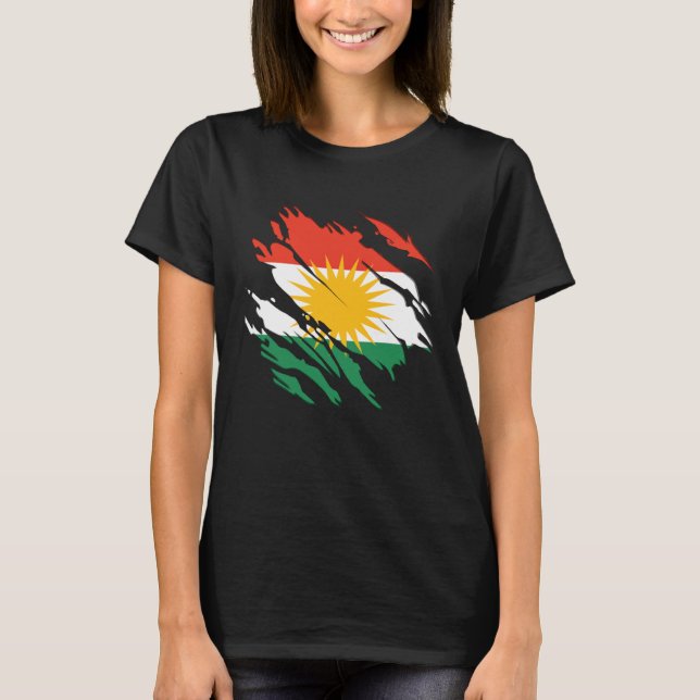 Kurdistan Kurdish T-Shirt (Front)