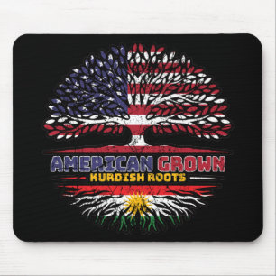 Kurdistan Kurdish US American USA United States Tr Mouse Mat
