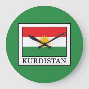 Kurdistan Large Clock