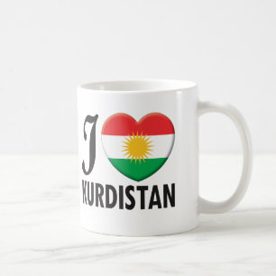 Kurdistan Love Coffee Mug