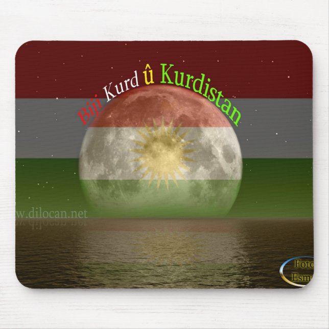 kurdistan mouse mat (Front)