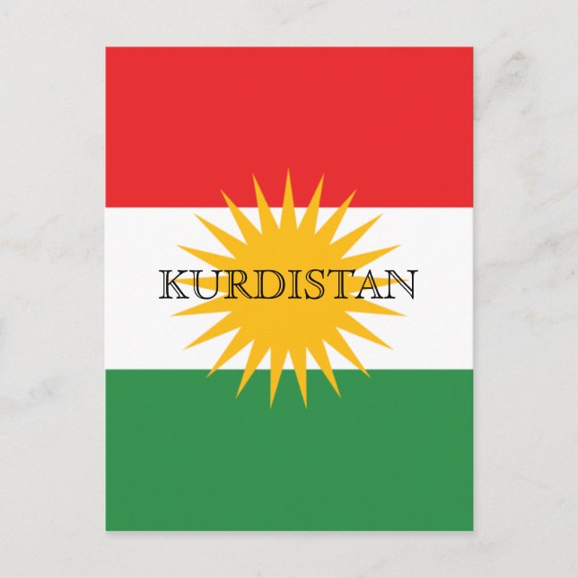kurdistan postcard (Front)
