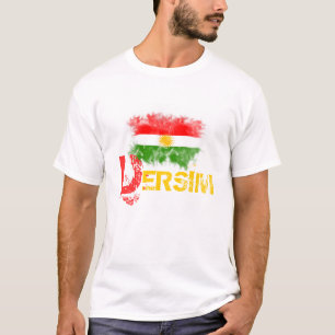 Kurdistan T-Shirt with "DERSIM"