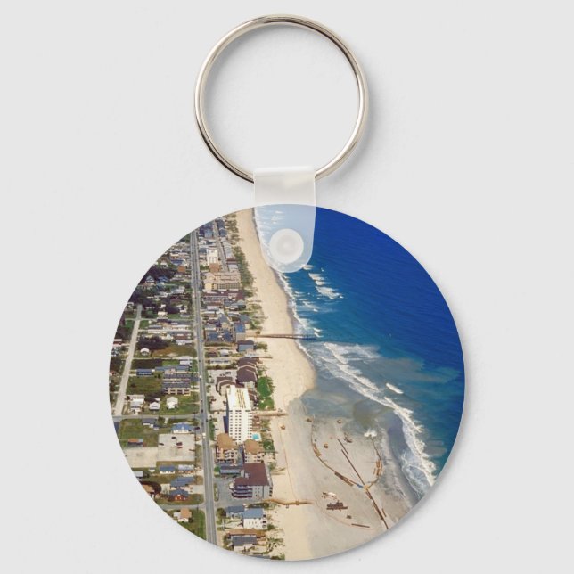 Kure Beach North Carolina Key Ring (Front)