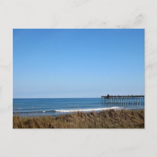 Kure Beach Pier North Carolina Postcard (Front)