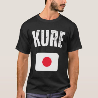 Kure Japan Flag Travel Souvenir Japanese T-Shirt