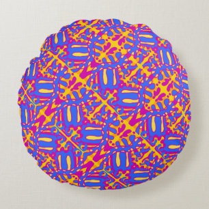 KureeAWsitty KoOL Round Cushion