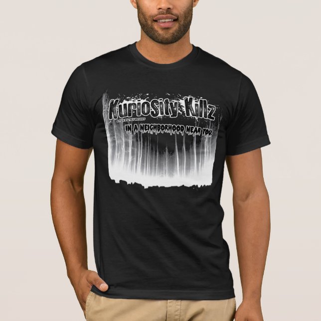 Kuriosity Killz - Bella Canvas T-Shirt (Black) (Front)
