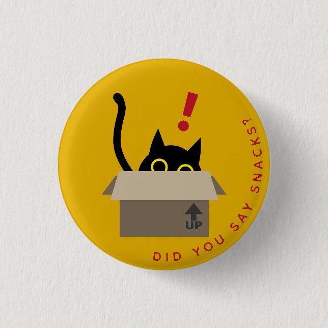 Kuro Catto Badge – Surprise Inside! (Front)