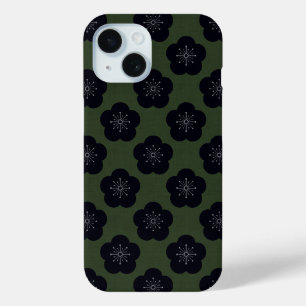 KURO UME - Bold-Khaki iPhone 15 Case