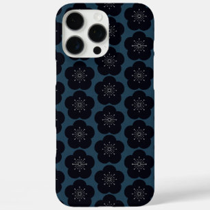 KURO UME - Seamless - Navy iPhone 16 Pro Max Case