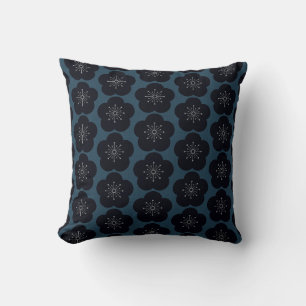 KURO UME - Seamless - Navy Cushion
