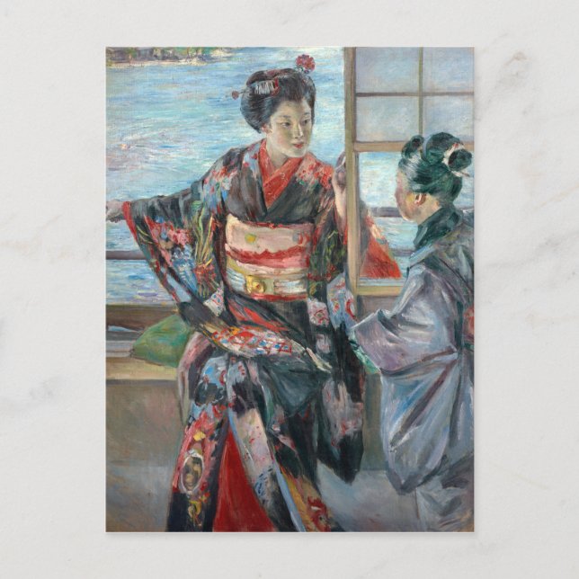 Kuroda Seiki Maiko Postcard (Front)