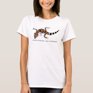 Kuroiwa's Ground GECKO - Endangered animal- Nature T-Shirt