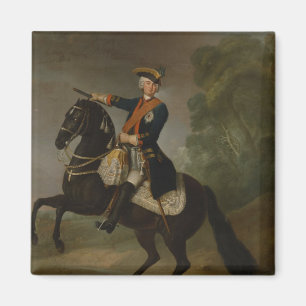 Kurt Christoph Graf von Schwerin on horseback Magnet