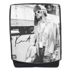 Kurt Cobain Black and White Backpack