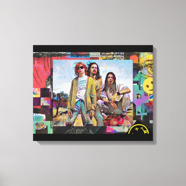 Kurt, Dave &ChrisCanvas Print (Front)