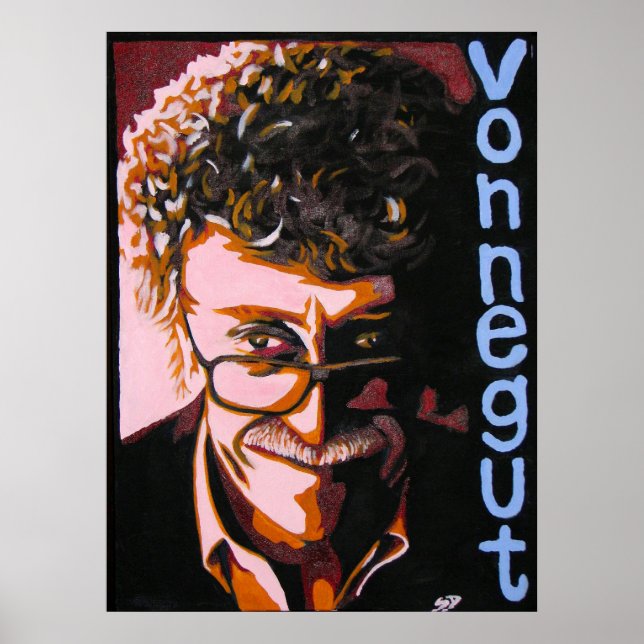 Kurt Vonnegut Poster (Front)