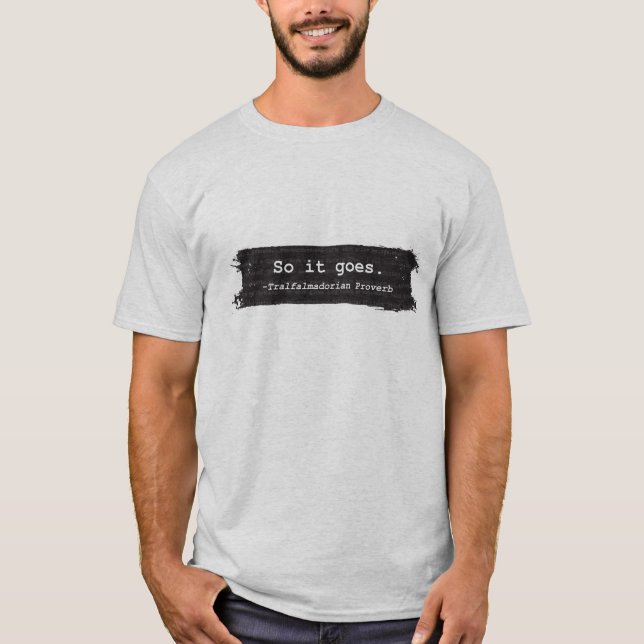 Kurt Vonnegut Slaughterhouse Five shirt (Front)