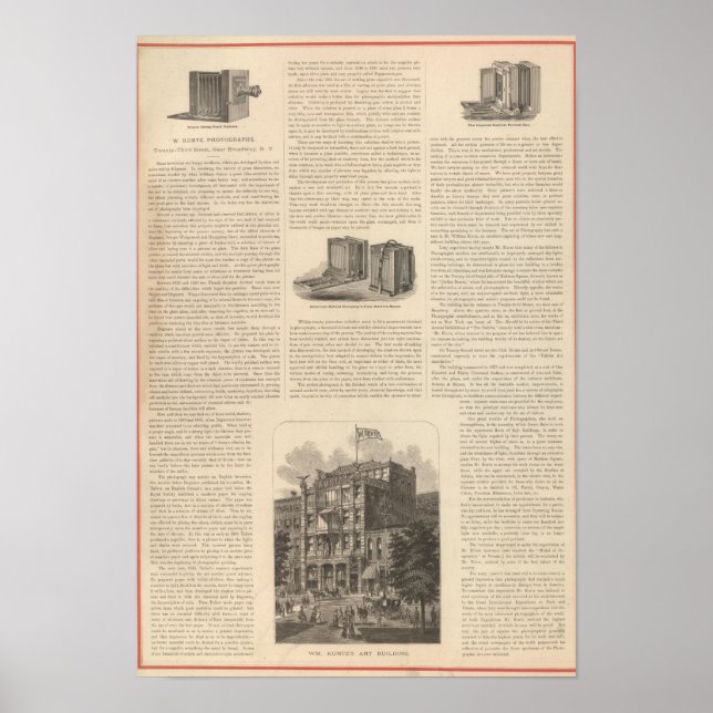 Kurtz, Photographs Poster (Front)