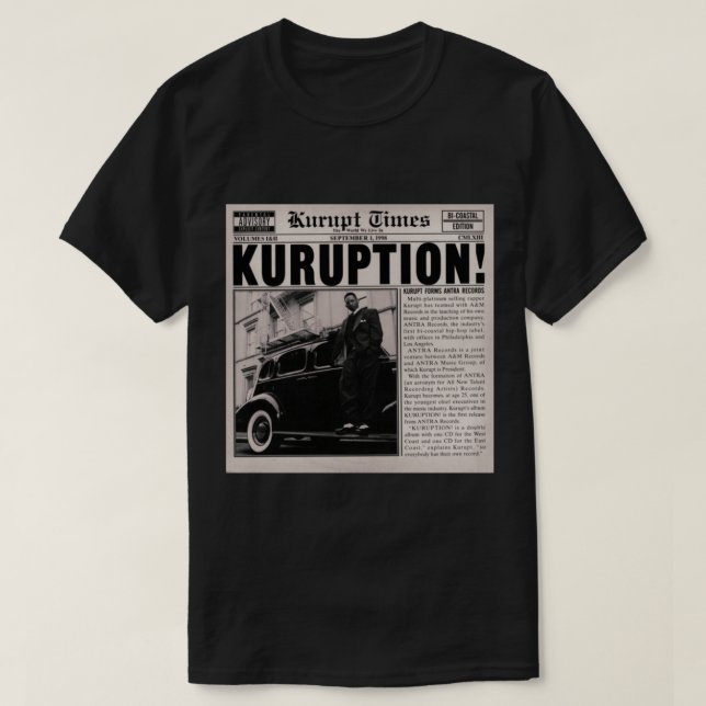 Kurupt Times Classic T-Shirt (Design Front)