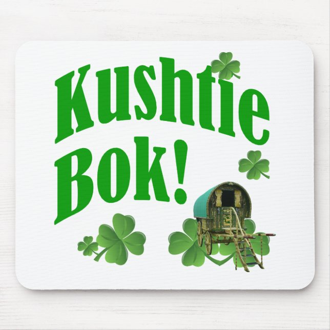Kushtie bok! mouse mat (Front)