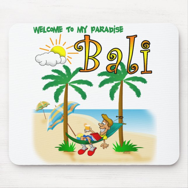 Kuta Beach Bali Mouse Mat (Front)