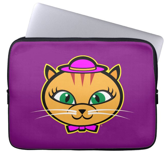 Kutey Kat, 13 Inch Laptop Sleeve (Front)