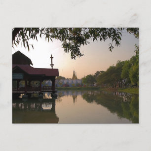Kuthodaw Paya at Dusk Postcard