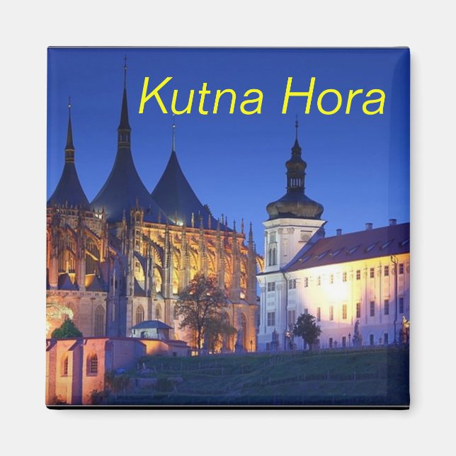 Kutna Hora fridge magnet (Front)
