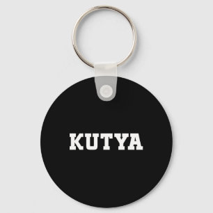 Kutya Food Design For Men Women Kids Funny Kutya Key Ring