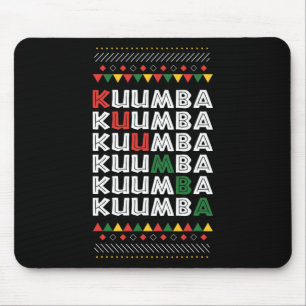 Kuumba Kwanzaa Principle African American Holiday Mouse Mat