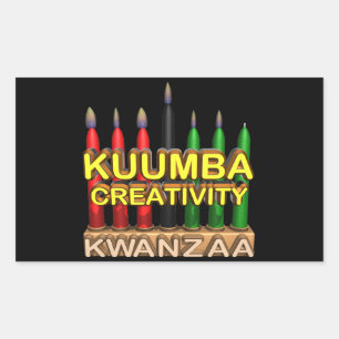 Kuumba Rectangular Sticker