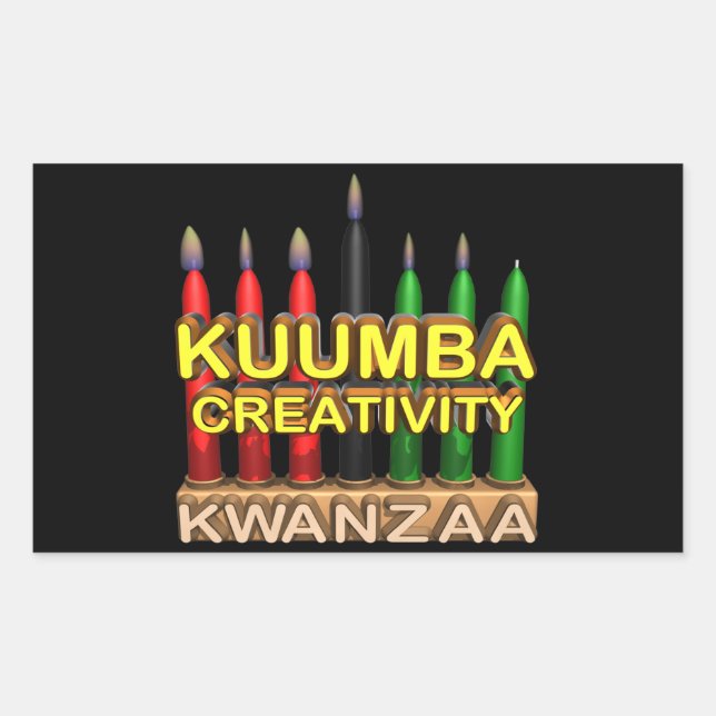 Kuumba Rectangular Sticker (Front)