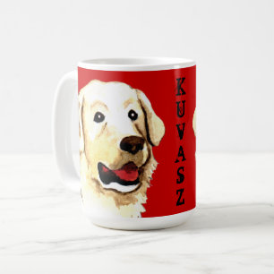 Kuvasz Colour Block Coffee Mug