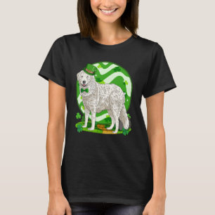 Kuvasz Dog St Patrick's Day Leprechaun T-Shirt