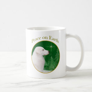 Kuvasz Peace Coffee Mug