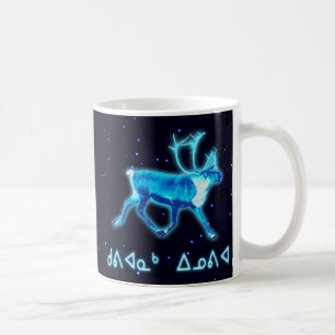 Kuvianak Innovia - Blue Caribou (Reindeer) Coffee Mug