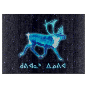 Kuvianak Innovia - Blue Caribou (Reindeer) Cutting Board