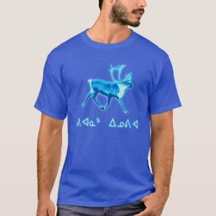 Kuvianak Innovia - Blue Caribou (Reindeer) T-Shirt