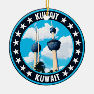 Kuwait ceramic tree decoration