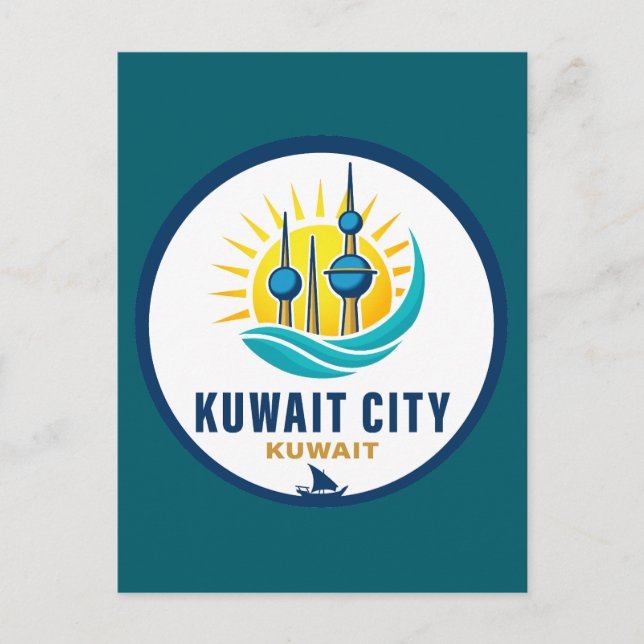 Kuwait City Kuwait Middle East Postcard (Front)