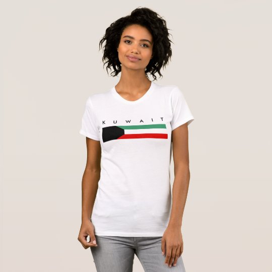 Kuwait country long flag nation symbol republic T-Shirt