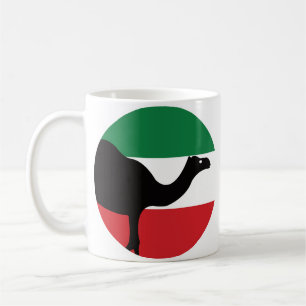 Kuwait Dromedary Kuwaiti National Animal Flag Coffee Mug