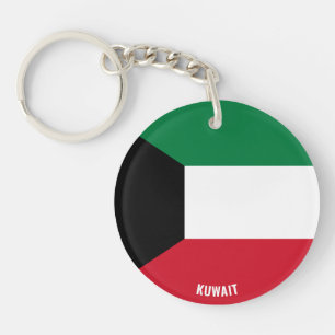 Kuwait Flag Charming Patriotic Key Ring