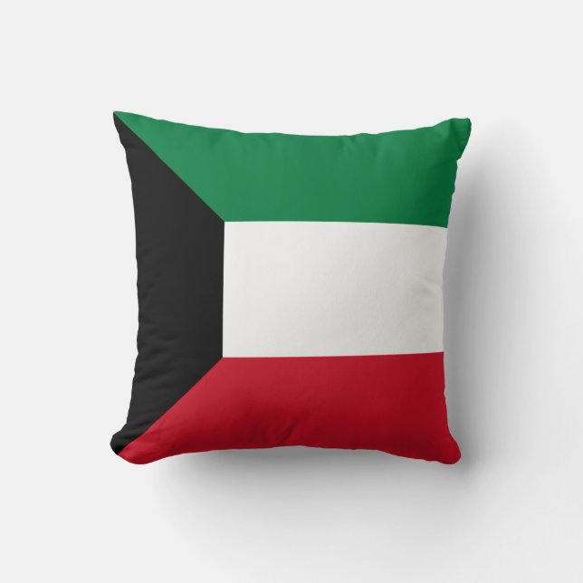 Kuwait Flag Cushion (Front)