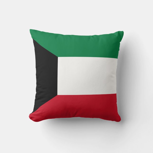 Kuwait Flag Cushion (Front)