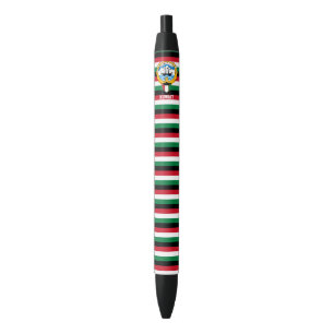 Kuwait Flag Cute Patriotic Black Ink Pen