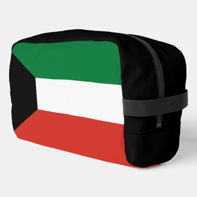 Kuwait flag dopp kit (Left Corner)
